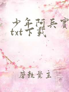 少年阿兵宾小说txt下载
