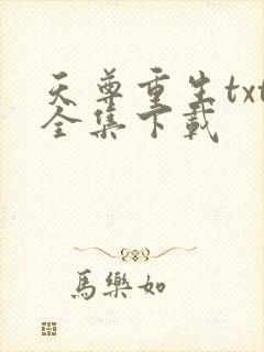 天尊重生txt全集下载