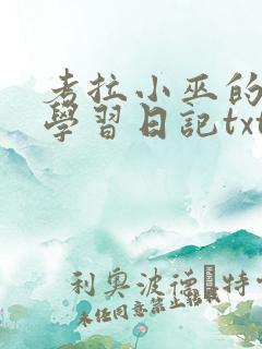 考拉小巫的英语学习日记txt