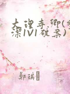 大理寺.卿(双洁1V1破案)