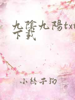 九阴九阳txt下载