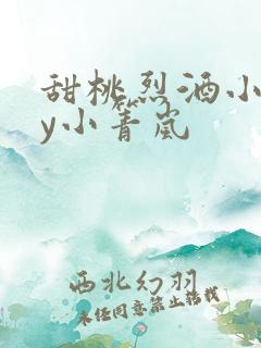 甜桃烈酒小说by小箐岚