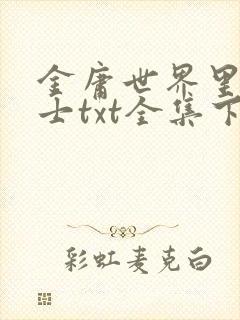 金庸世界里的道士txt全集下载