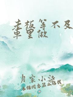 老板等不及了在车里做