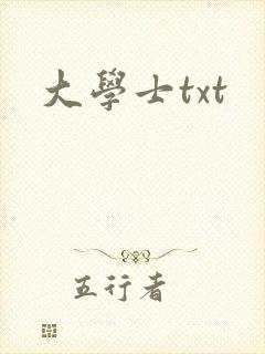 大学士txt