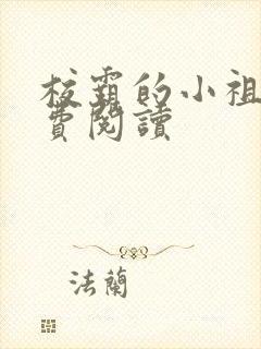 校霸的小祖宗免费阅读