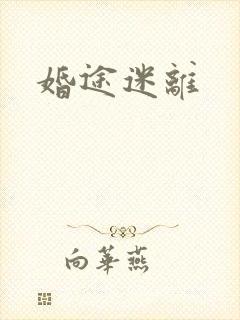 婚途迷离