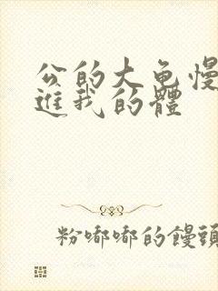 公的大龟慢慢挺进我的体