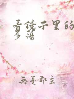 看镜子里的你有多荡