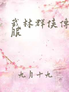 武林群侠传2私服