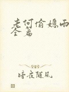 老何偷媳雨嫌儿全篇