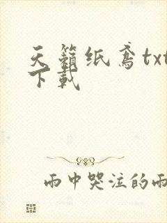 天籁纸鸢txt下载