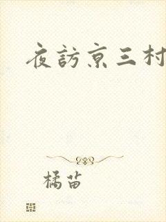 夜访京三村