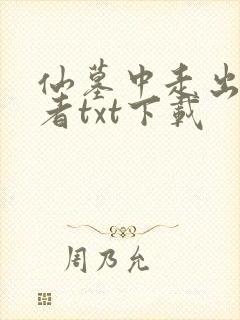 仙墓中走出的强者txt下载