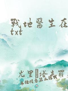 战地医生在都市txt