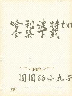 哈利波特txt全集下载