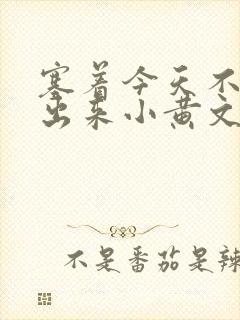 塞着今天不准拿出来小黄文