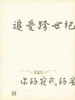 追爱跨世纪