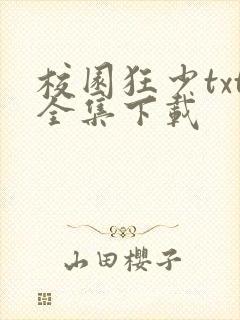 校园狂少txt全集下载