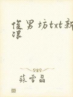 俊男坊txt新浪