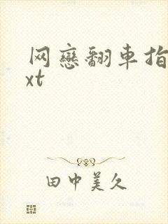 网恋翻车指南txt