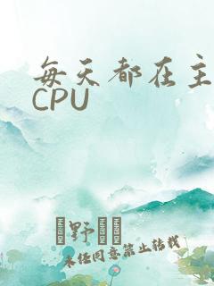 每天都在主动求CPU