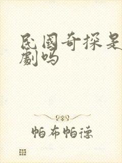 民国奇探是耽改剧吗