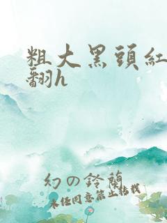 粗大黑头红肿外翻h