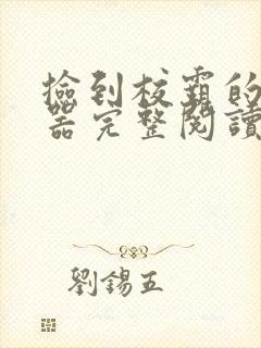 捡到校霸的控制器完整阅读