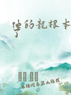 他的龙根本太大了