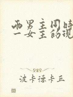 两男主同时拥有一女主的现言