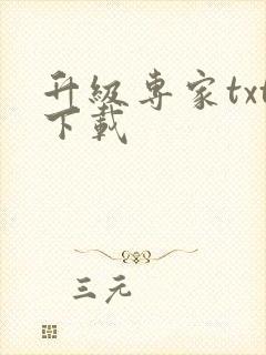 升级专家txt下载