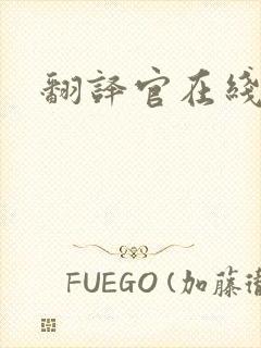 翻译官在线阅读