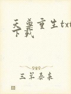 天尊重生txt下载