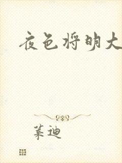 夜色将明大结局