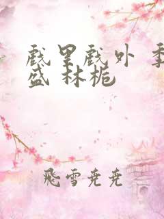 戏里戏外 季淮盛 林栀