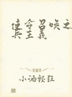 使命召唤之大炮兵主义