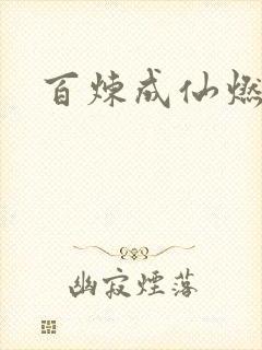 百炼成仙燃文