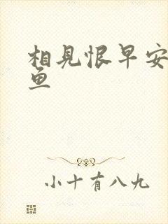 相见恨早安然的鱼