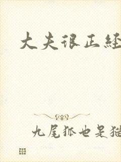 大夫很正经小说