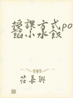 授课方式po肉馅小水饺