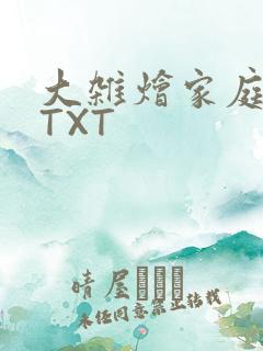 大杂烩家庭小说TXT