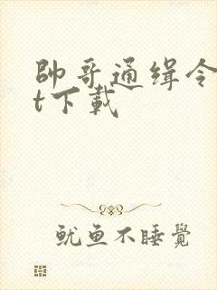 帅哥通缉令txt下载