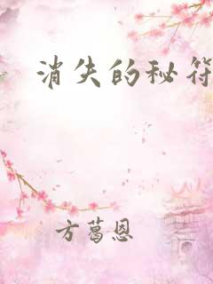 消失的秘符