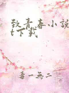 致青春小说txt下载