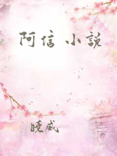 阿信 小说