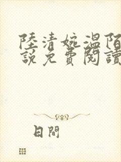 陆清婉温陌寒小说免费阅读