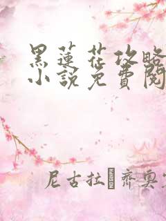 黑莲花攻略手册小说免费阅读全文