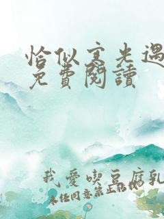 恰似寒光遇骄阳免费阅读