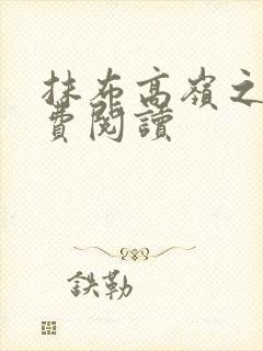 抹布高岭之花免费阅读